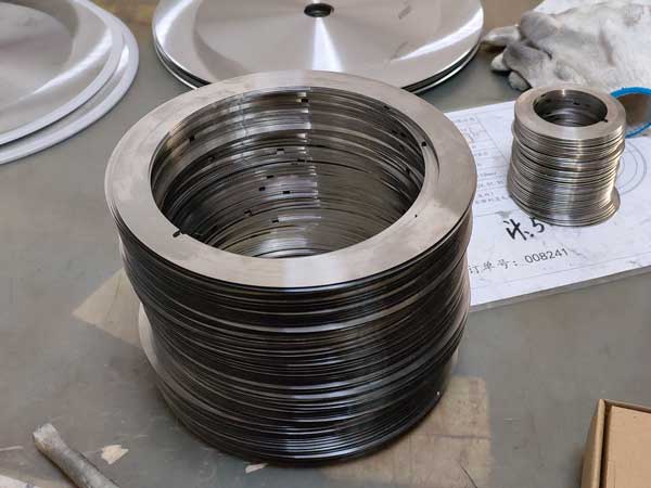 เครื่องตัดคาร์ไบดวอลฟ์เทนเมน มีดใบหมุนอุตสาหกรรม สําหรับการตัดกระดาษกลม สําหรับโรงงานผลิต 3