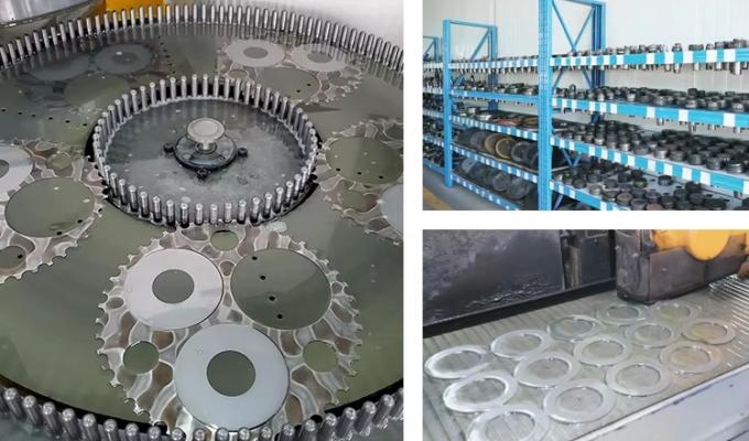 การตัดกล่องคาร์ไบด corrugated Creasing วงกลมเลื่อยมีดใบสําหรับกระดาษกระดาษตัดหมาก 2