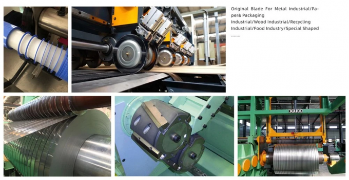 SENDA รอบ Slitter Blade อุตสาหกรรม Slitting Blade วงกลม Blade สําหรับเครื่องตัดเทปกระดาษ 4