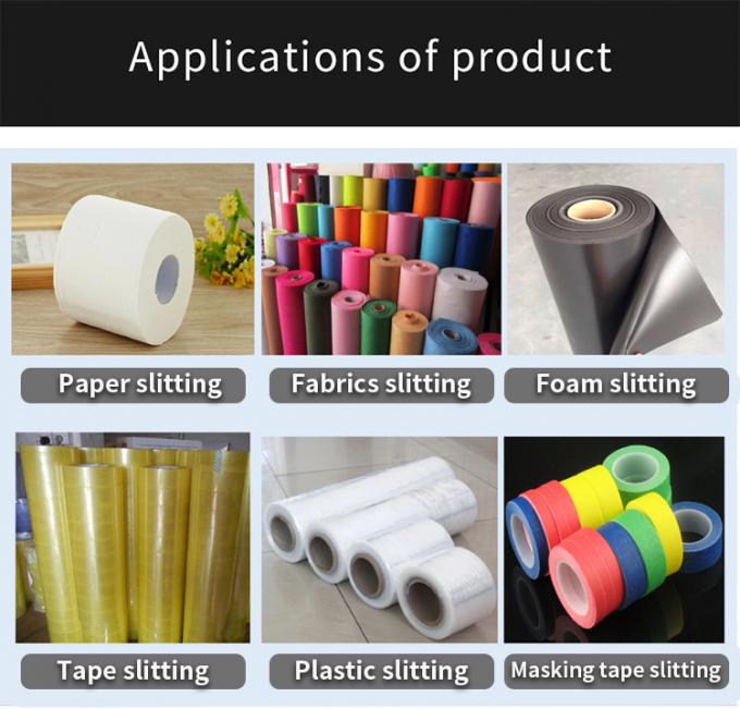 มีความเชี่ยวชาญในการตัดแบบกําหนดเอง มีดกลม มีดเครื่องตัด มีดกระดาษหนัง พลาสติก มีดตัดอาหาร 0