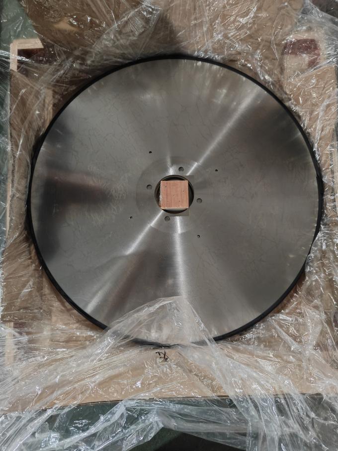 อัตโนมัติ 610 มิลลิเมตร รอบกลม log saw Knife องค์ประกอบหลัก Blade สําหรับการตัดและตัดกระดาษเนื้อ 3