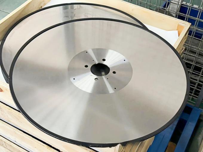 อัตโนมัติ 610 มิลลิเมตร รอบกลม log saw Knife องค์ประกอบหลัก Blade สําหรับการตัดและตัดกระดาษเนื้อ 6