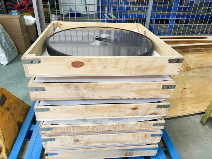 อัตโนมัติ 610 มิลลิเมตร รอบกลม log saw Knife องค์ประกอบหลัก Blade สําหรับการตัดและตัดกระดาษเนื้อ 0