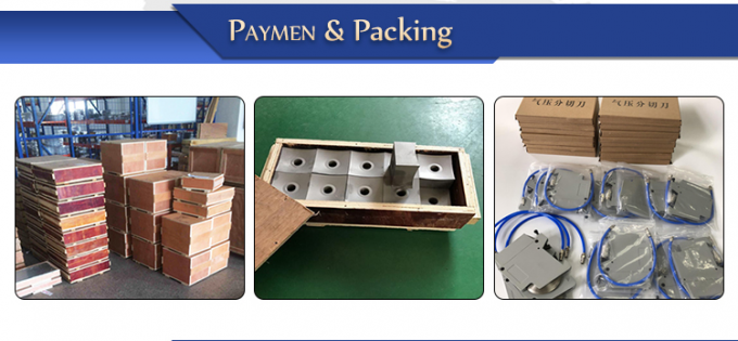 ผงบรรจุ มีดตัด กระเป๋าพลาสติกตัด Trimmer ด้าย serrated 10