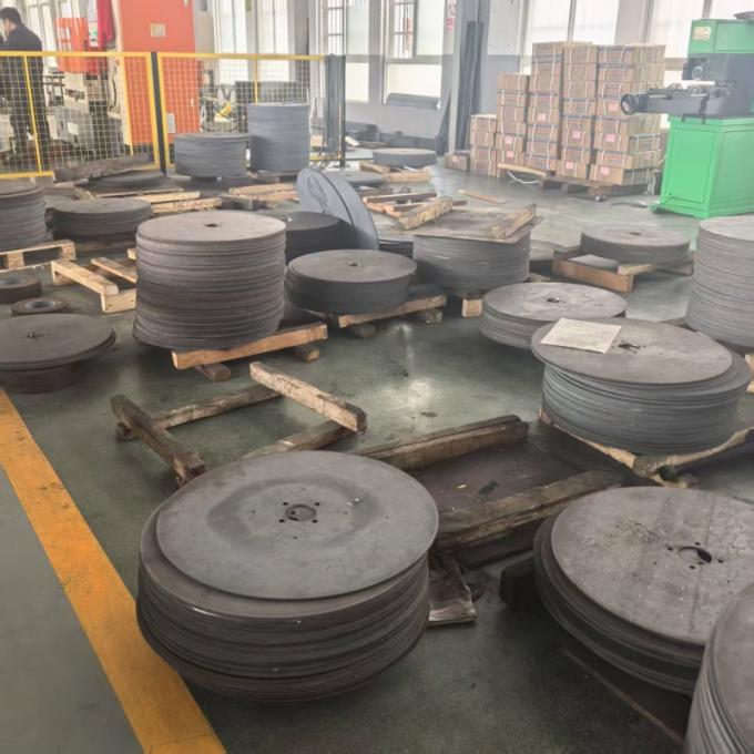 ใบเลื่อยวงเดือนขนาด 610 มม. สำหรับเครื่องตัดกระดาษทิชชู ความหนา 4.76 มม. และความลึกในการตัด 2.5 นิ้ว 5